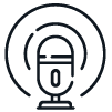 Content Marketing Podcasts Icon