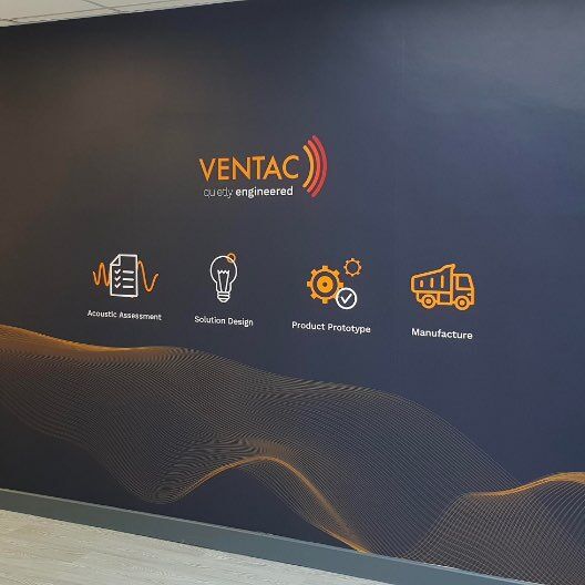 Interior branding for Ventac