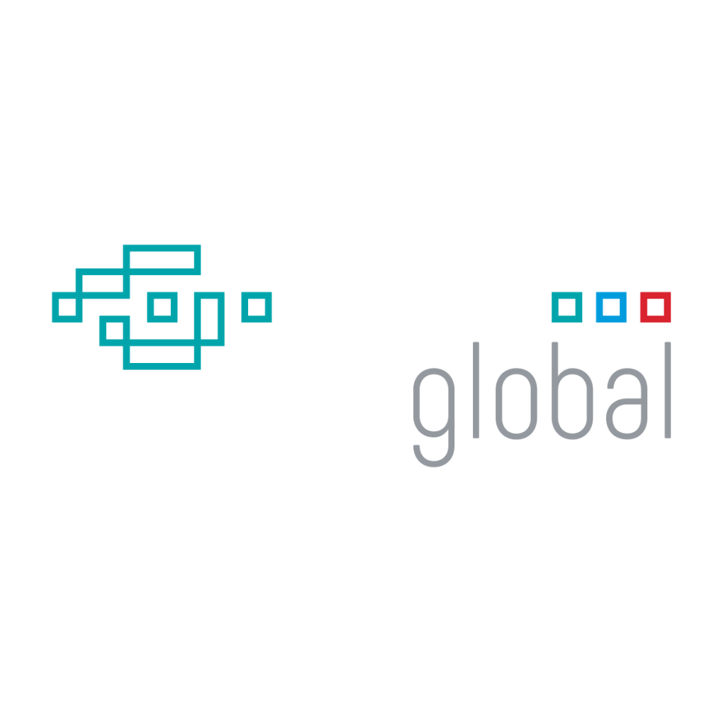 CXV Global logo in reverse